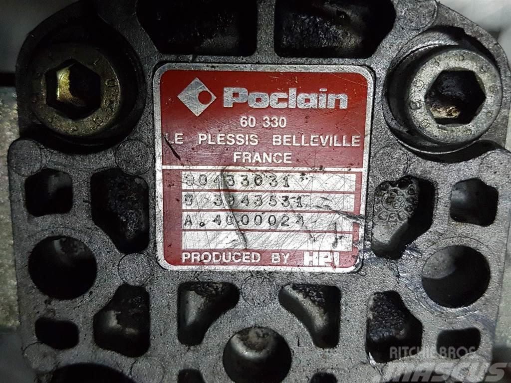 Poclain 904333031-W3943531-Hydraulic motor/Hydraulikmotor Гідравліка