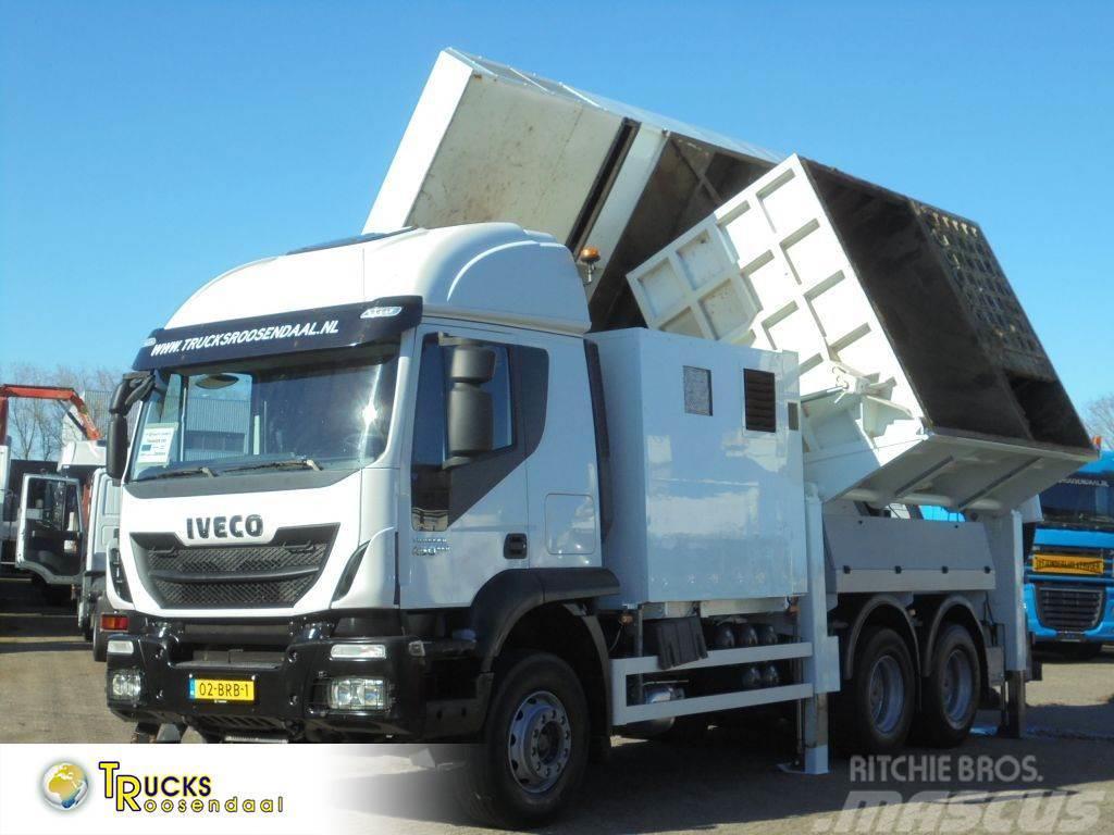 Iveco Trakker 450 + Euro 5 + Zandzuiger + Manual + 6x4 + Комбі/Вакуумні вантажівки