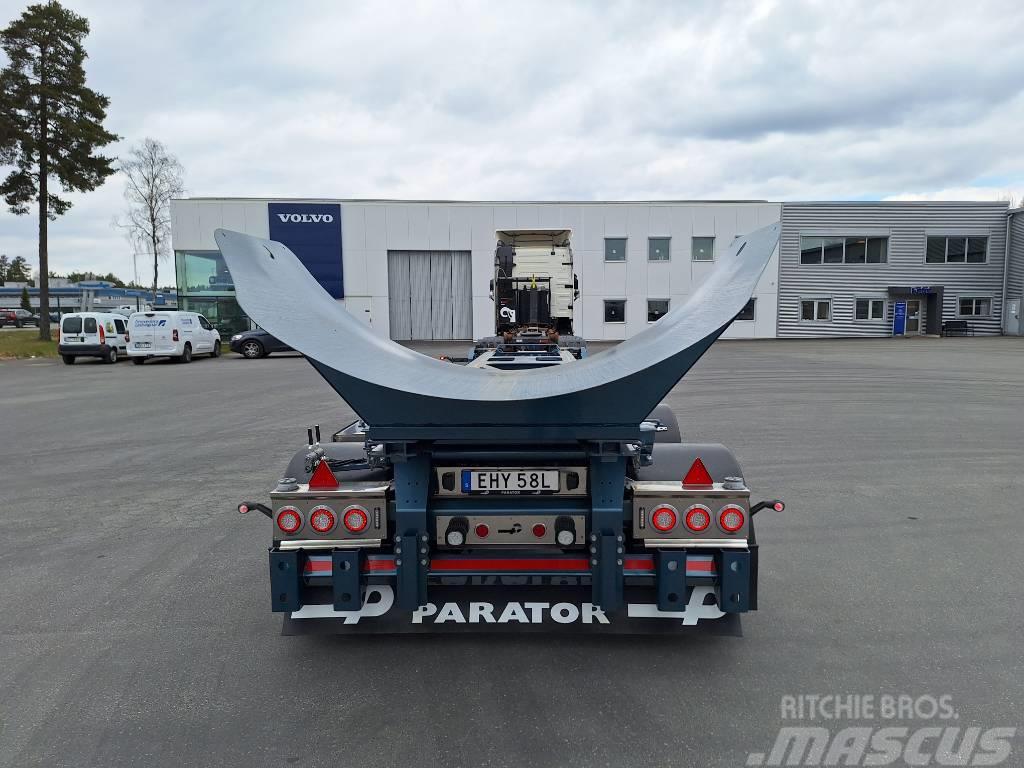 Parator 3-axl Lastväxlarsläp med tipp Контейнеровози