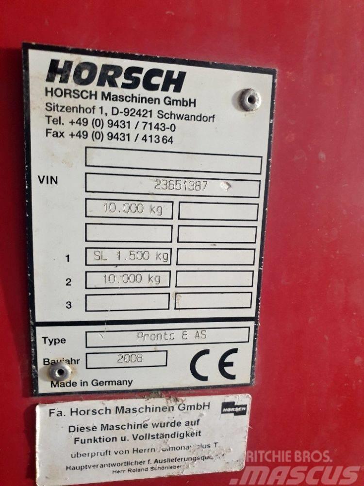 Horsch Horsch Pronto 6 AS s PPF + Horsch Maistro 8 RC Сівалки