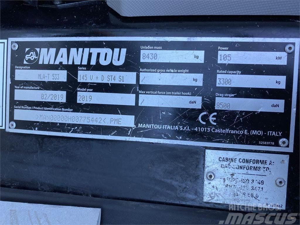 Manitou MLA-T533-145V+ ELITE ST5 Телескопічний навантажувач