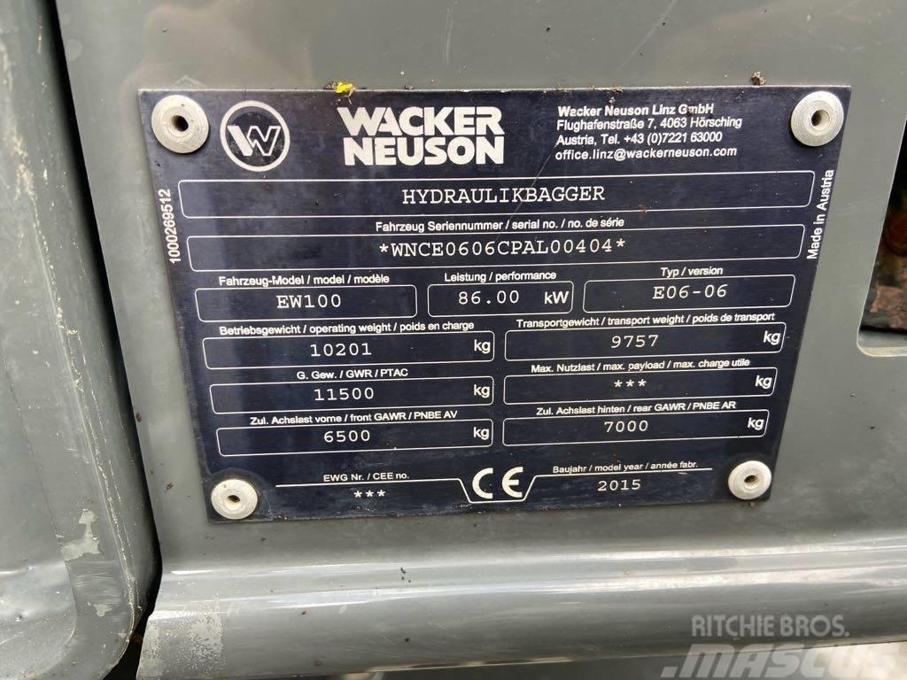 Wacker Neuson EW100 Колісні екскаватори