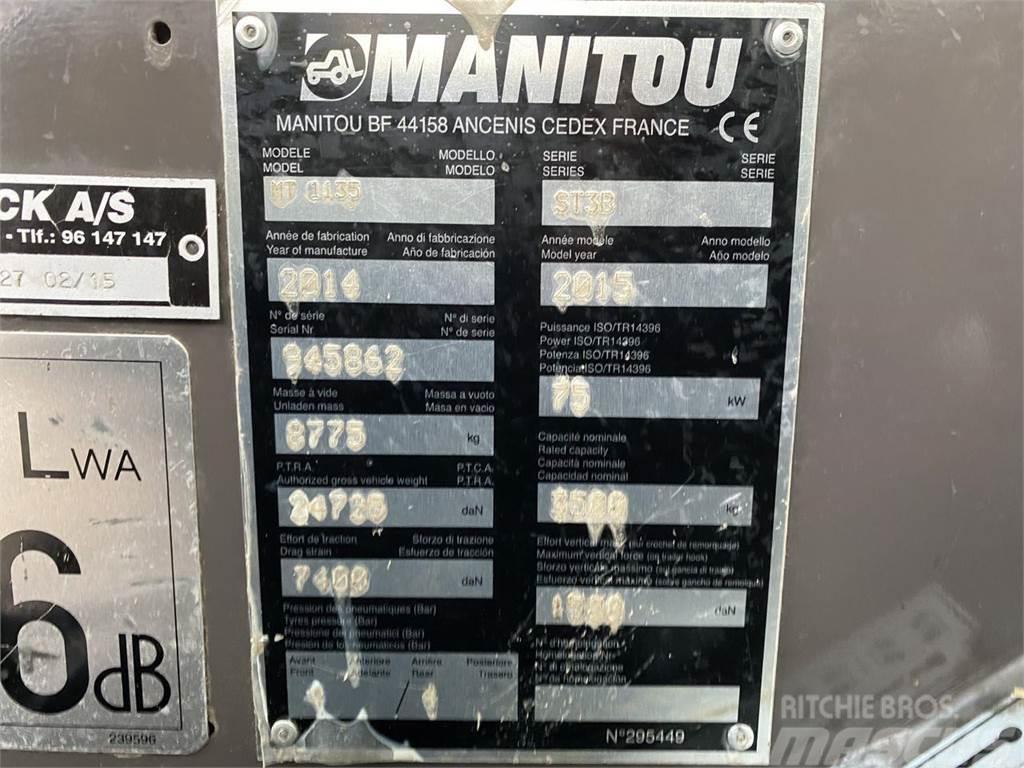 Manitou MT1135 ST3B Телескопічні навантажувачі