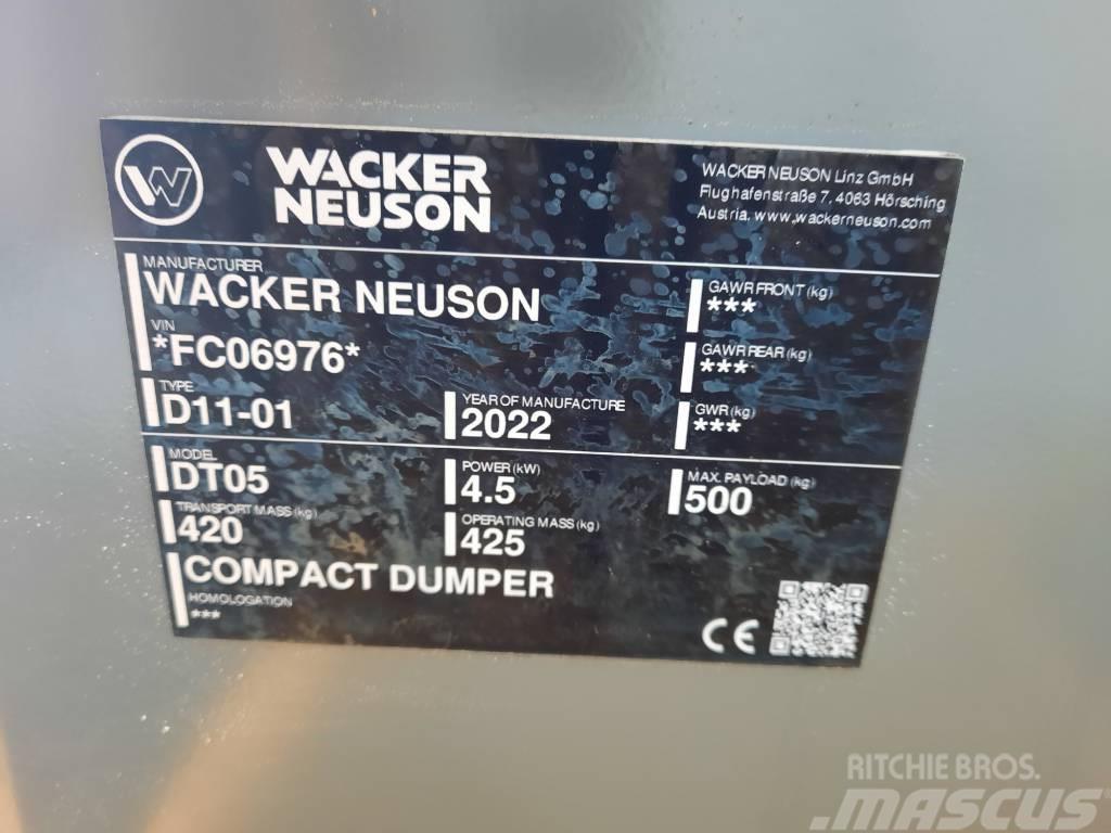 Wacker Neuson DT 05 Гусеничні самоскиди