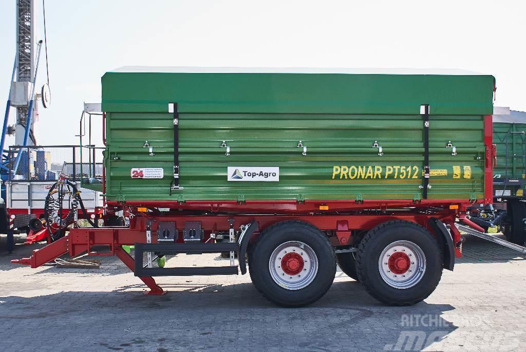 Pronar PT 512 TANDEM 12 tones tipping trailer/ przyczepa Самосвальні причепи
