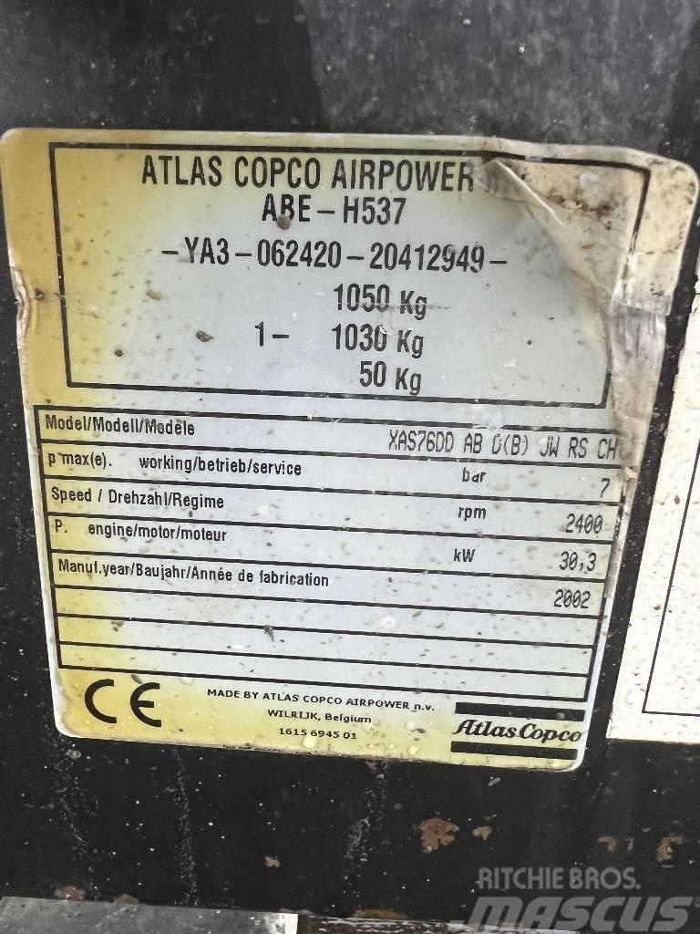 Atlas Copco XAS 76 DD AB*Luftkompressor* Компресори