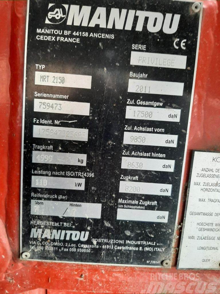 Manitou MRT 2150 Priv Телескопічні навантажувачі