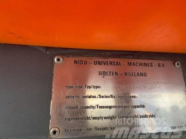 Nido SN180 12V-EPZ-S Снігоочищувальні ножі та плуги