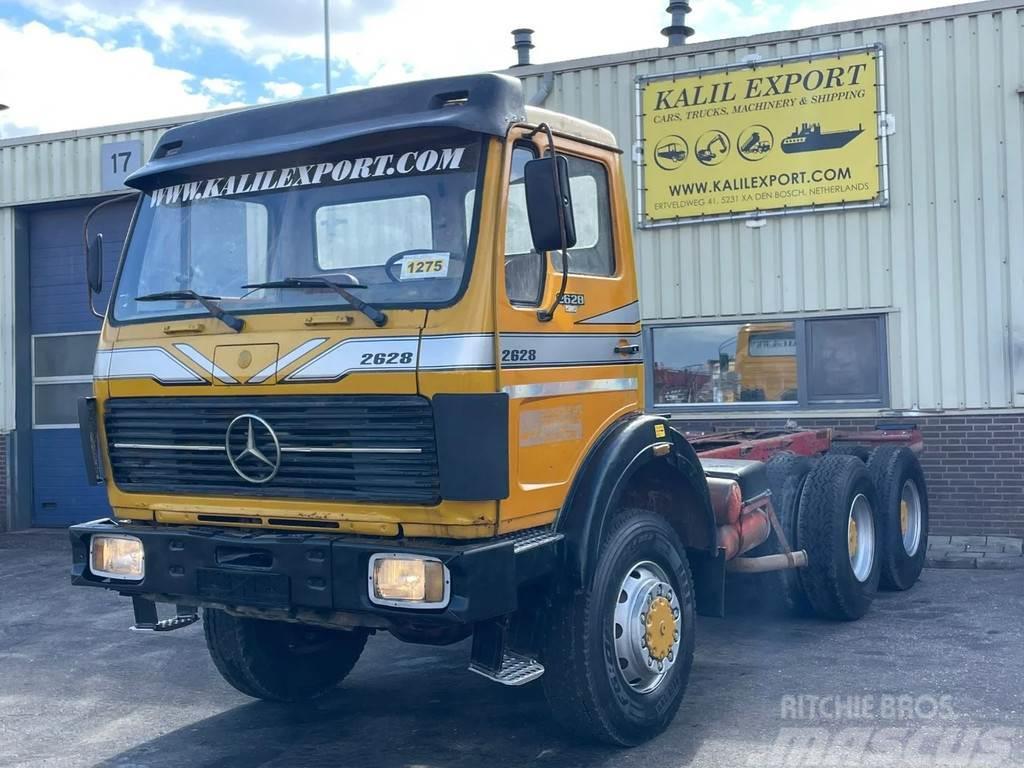 Mercedes-Benz SK 2628 Chassis 6x6 V8 Big Axle's Auxilery Top Con Шасі з кабіною