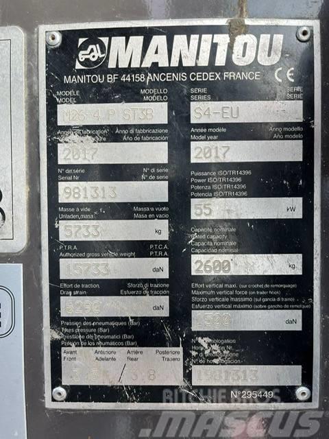 Manitou M 26.4 Навантажувачі підвищеної прохідності