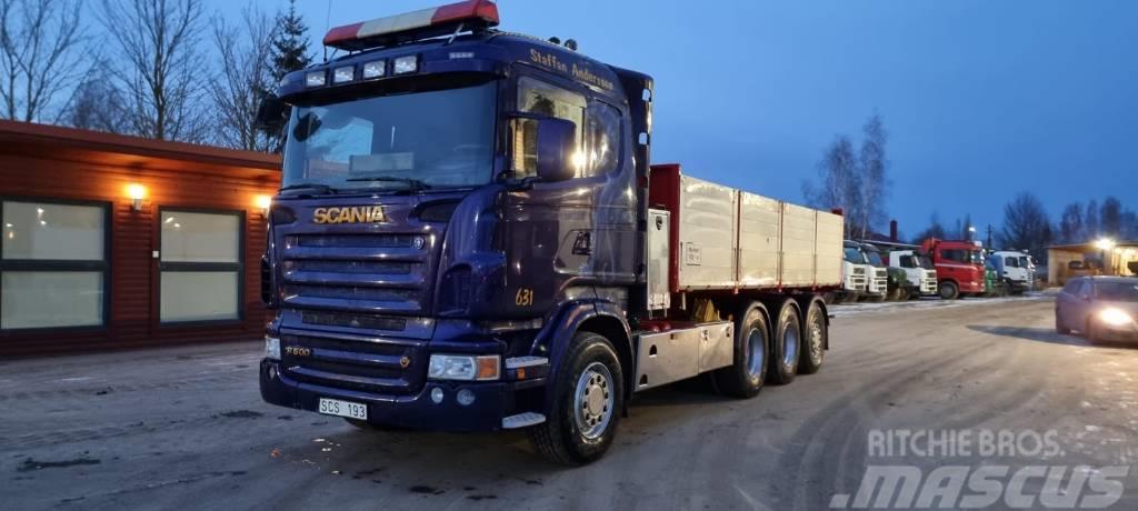 Scania R 500 8X4 Вантажівки-платформи/бокове розвантаження