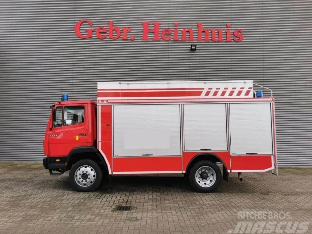 Mercedes-Benz 1224 AF Ecoliner 4x4 - Feuerwehr - Expeditions Fah Пожежні машини та устаткування