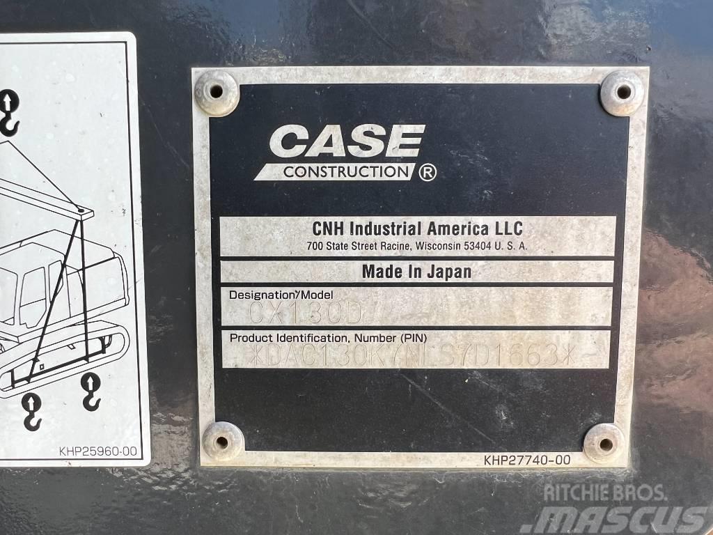 CASE CX 130 D Гусеничні екскаватори
