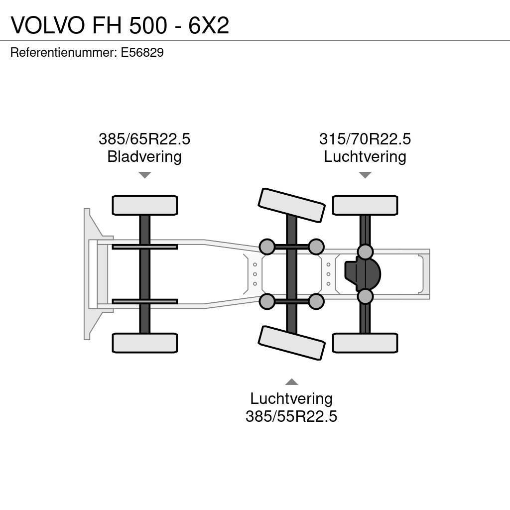 Volvo FH 500 - 6X2 Тягачі