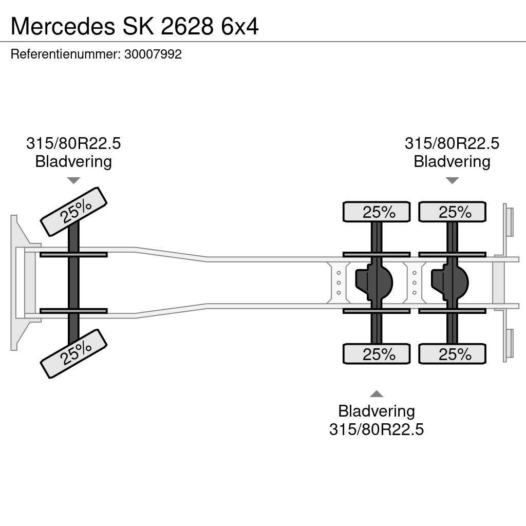 Mercedes-Benz SK 2628 6x4 Самоскиди