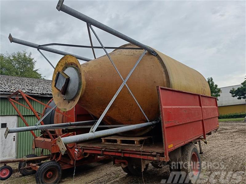 Tunetank 20m3, 12 ton Glasfibersilo Обладнання для розвантаження силосу