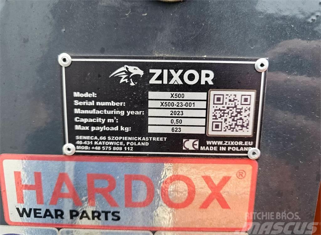  ZIXOR X 500 Просівні ковші