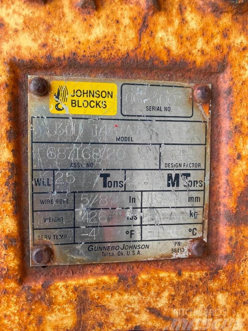 Johnson J30D 14BTAB Запчастини для кранів