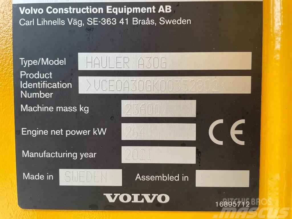 Volvo A30G Зчленовані самоскиди