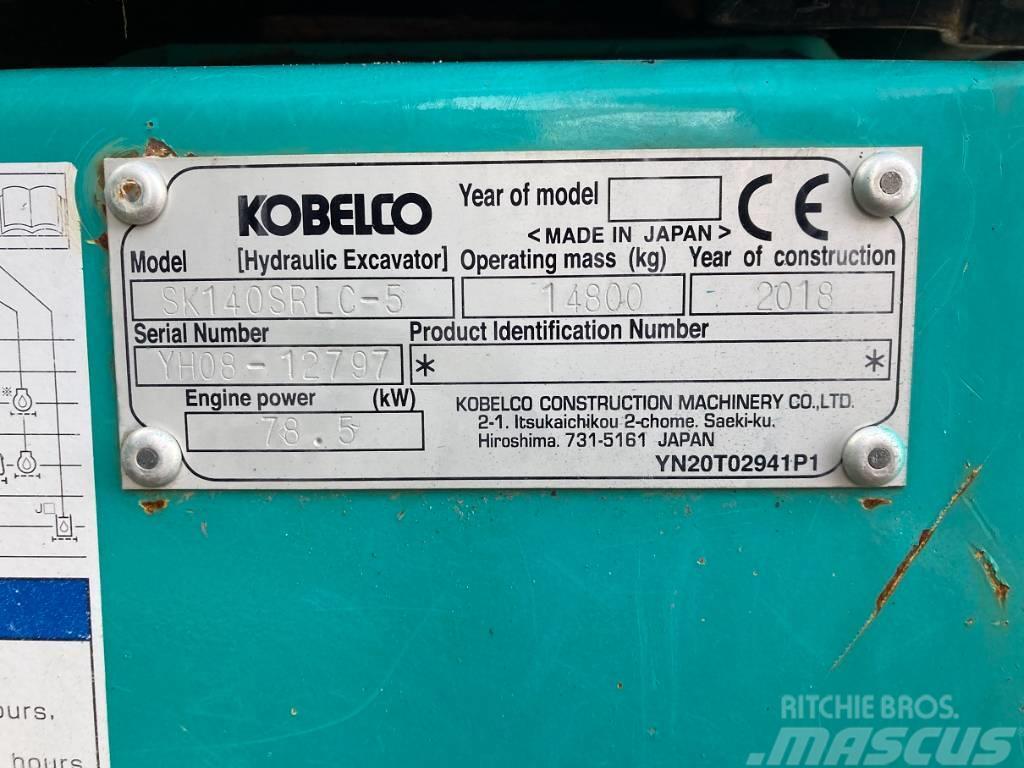 Kobelco SK140SRLC-7 Гусеничні екскаватори