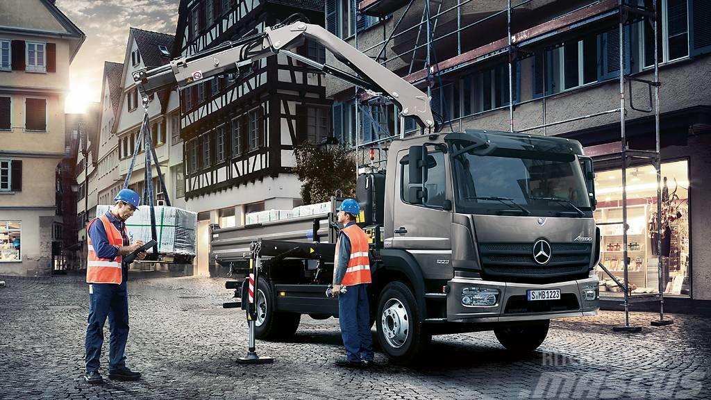 Mercedes-Benz Atego 1218 L 4x2 S-Cab ClassicSpace för omgående l Вантажівки-платформи/бокове розвантаження