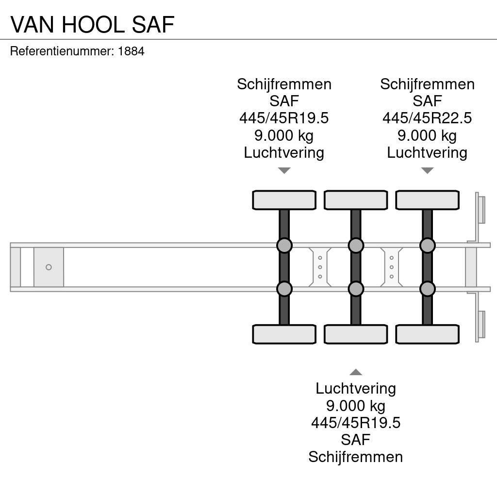 Van Hool SAF Тентовані напівпричепи