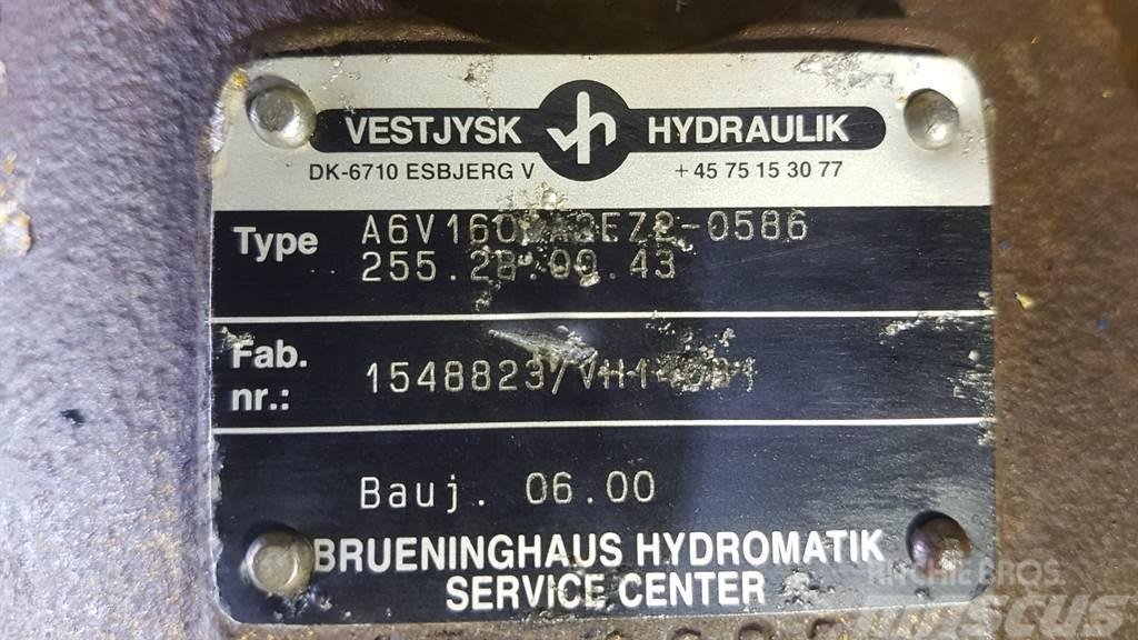 Brueninghaus Hydromatik A6V160DA2EZ2-0586 - Drive motor/Fahrmotor/Rijmotor Гідравліка