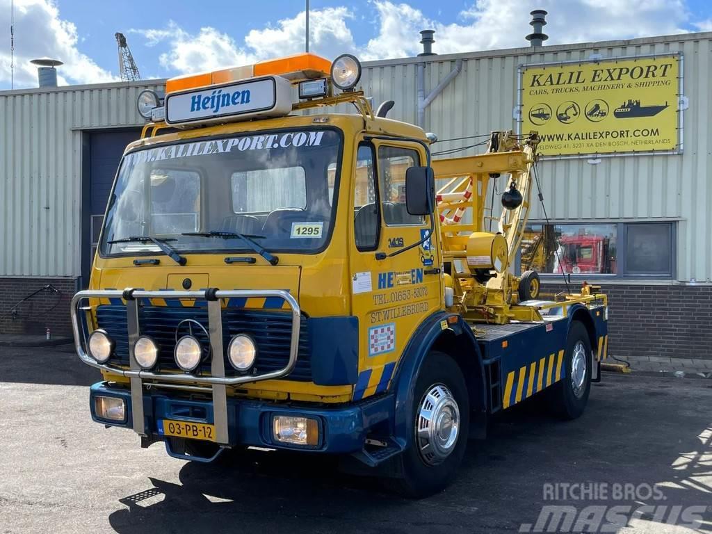 Mercedes-Benz 1419 Tow truck 3 Winch V6 Very Clean Condition Евакуатори