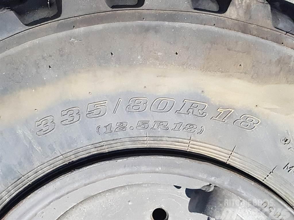 Ahlmann AS50-Solideal 12.5-18-Dunlop 12.5R18-Tire/Reifen Шини