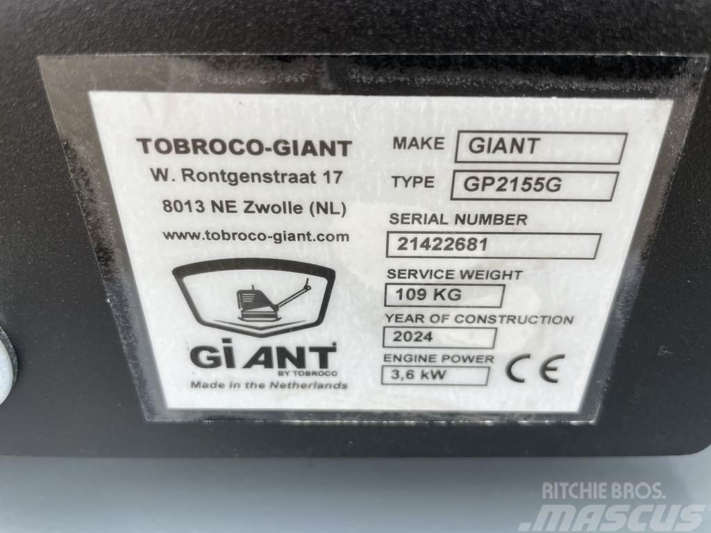 GiANT GP2155D trilplaat NIEUW Віброплити та вібротрамбовки