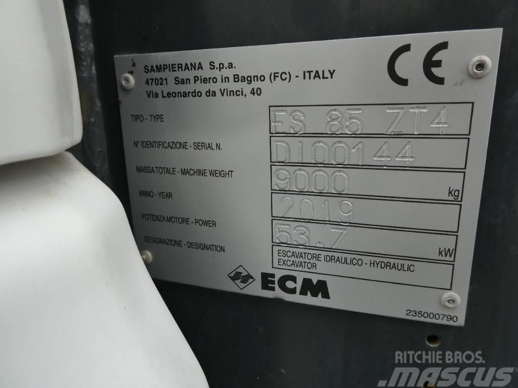 ECM ES 85 ZT4 Середні екскаватори 7т. - 12т.