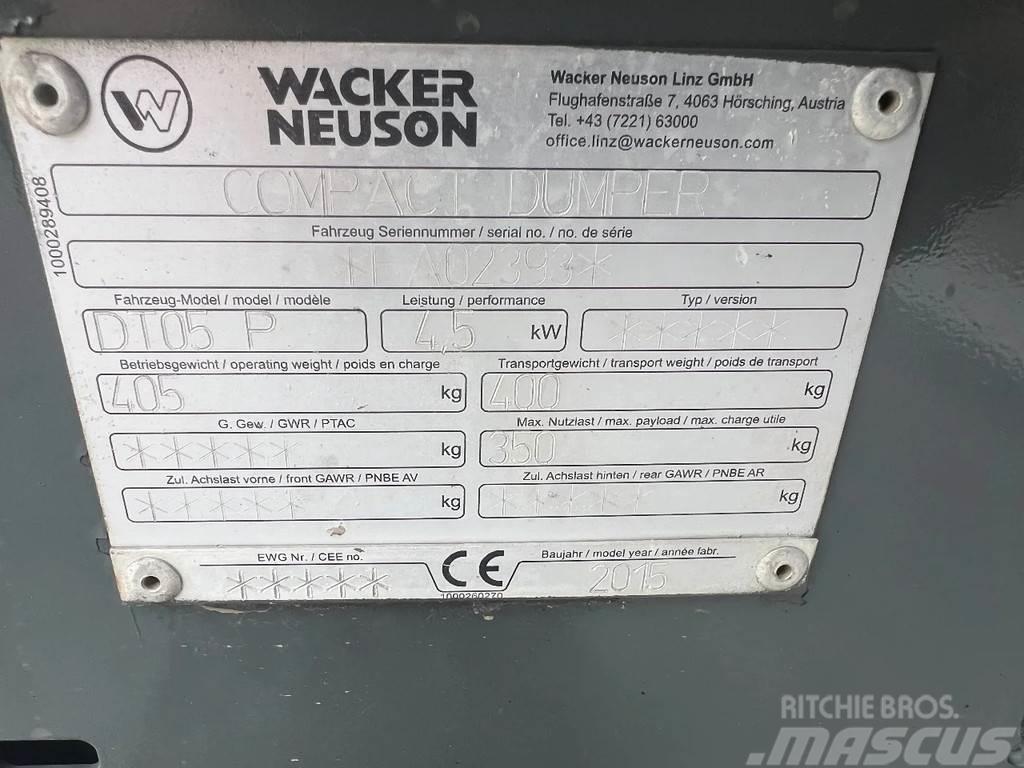 Wacker Neuson DT05P Міні самоскиди