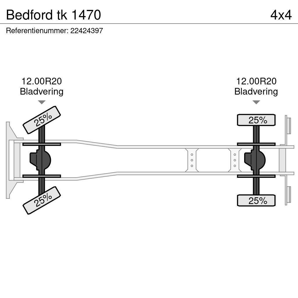 Bedford tk 1470 Вантажівки / спеціальні