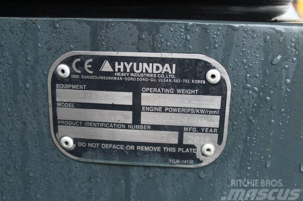 Hyundai HX 220 L / Pyörittäjä, Leica 3D, Rasvari, Lämmitin Гусеничні екскаватори