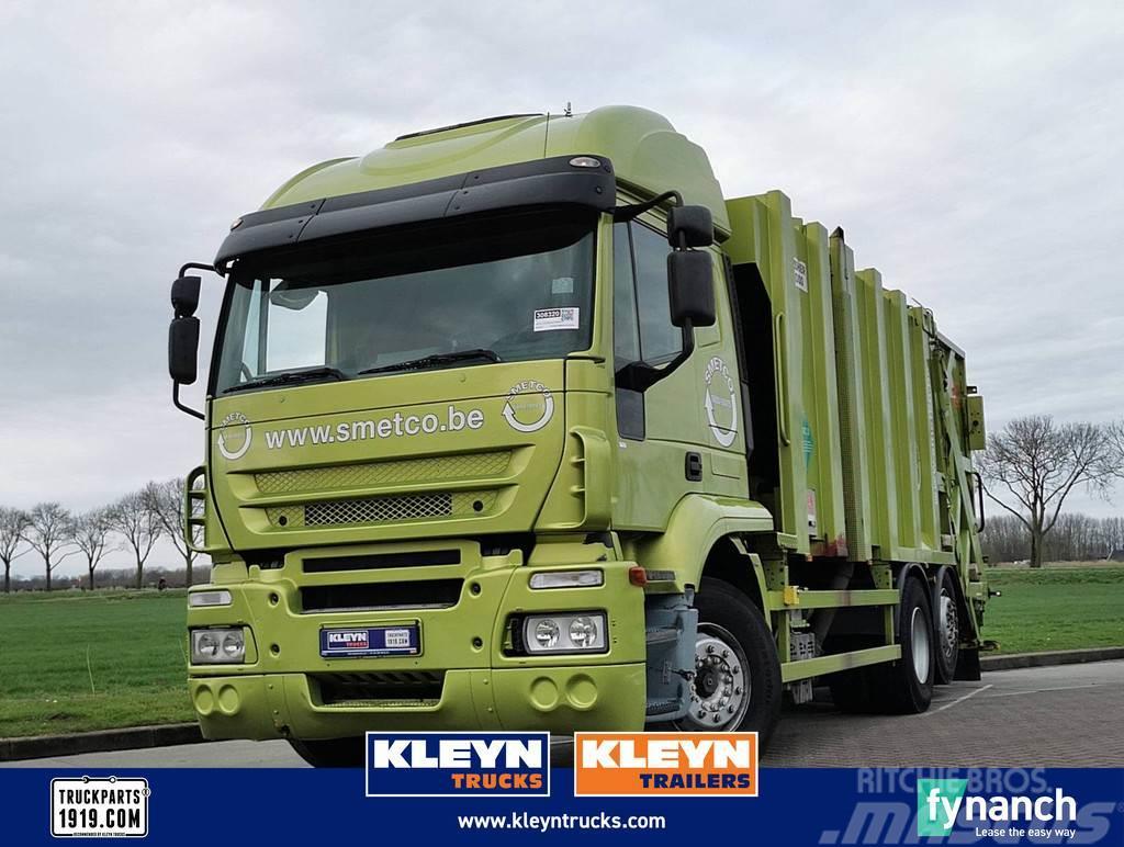 Iveco AT260S27 STRALIS pusher 2000 6x2*4 Сміттєвози
