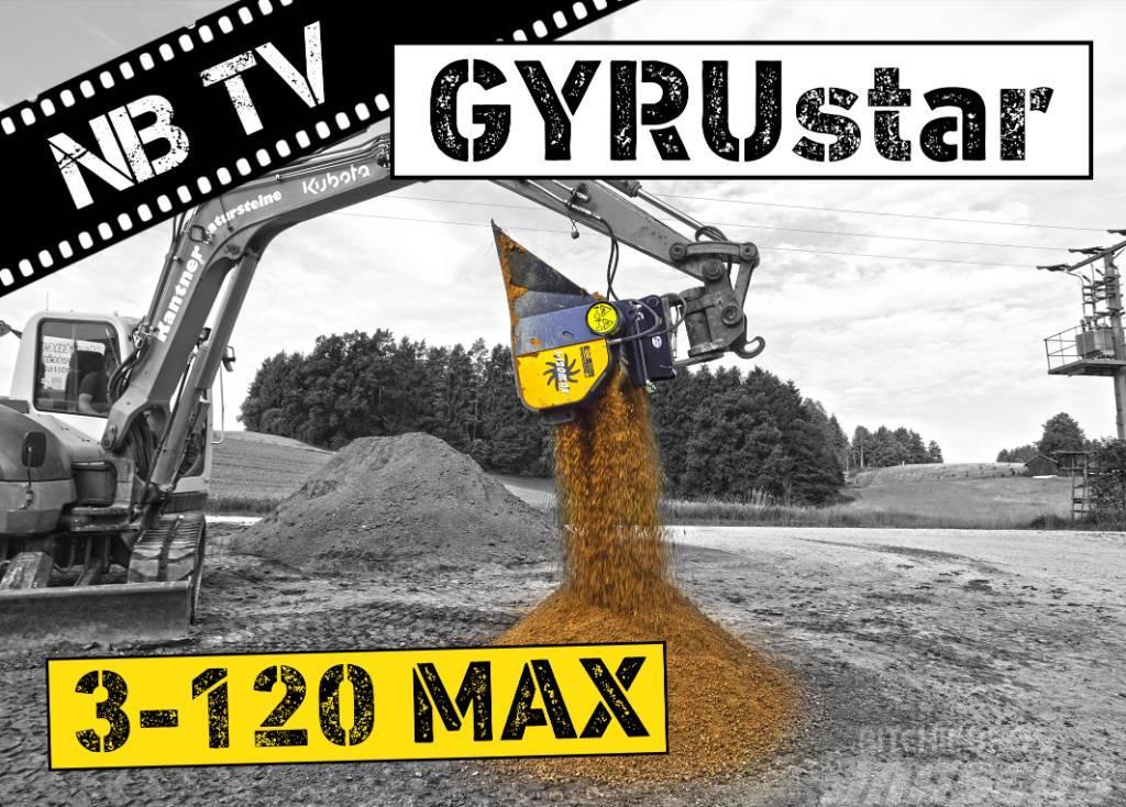 Gyru-Star 3-120MAX | Sieblöffel für Bagger & Lader Просівні ковші
