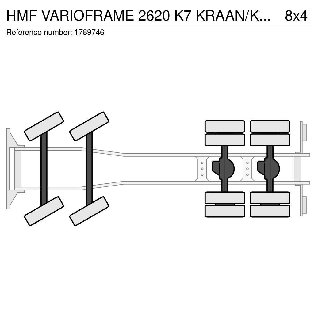 HMF VARIOFRAME 2620 K7 KRAAN/KRAN/CRANE/GRUA Автокрани
