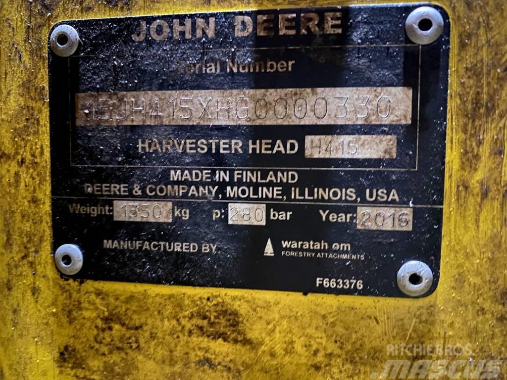John Deere H 415 Валочні головки