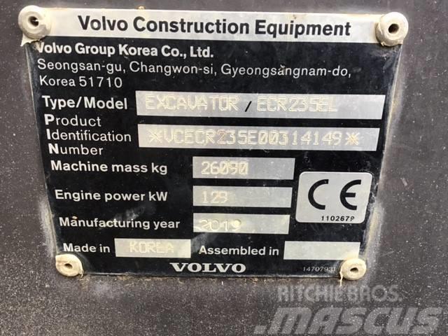 Volvo ECR 235 EL Гусеничні екскаватори
