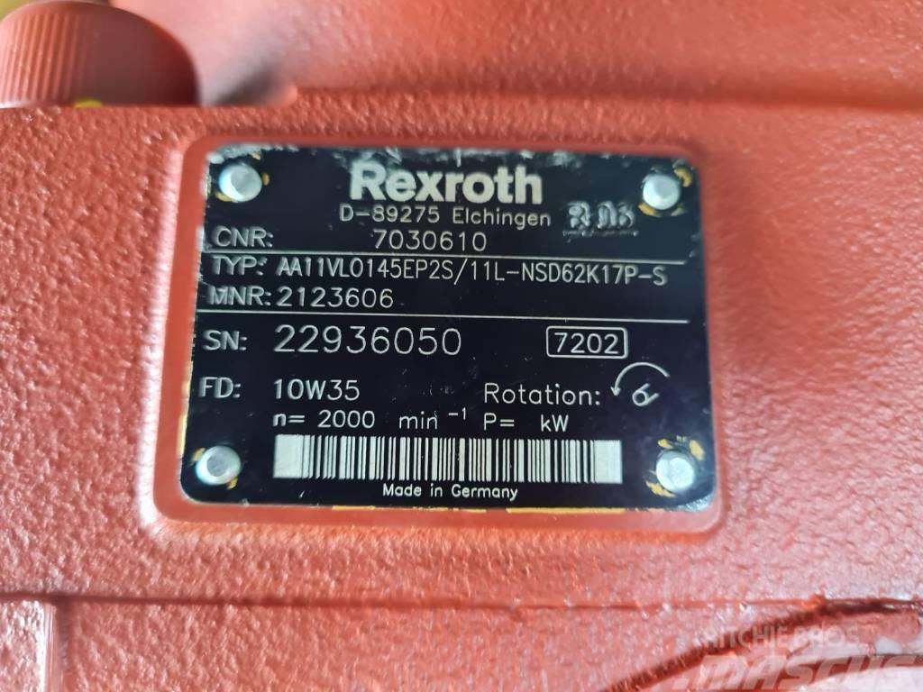 Rexroth A11VLO145EP2S/11L-NSD62K17P-S Харвестери