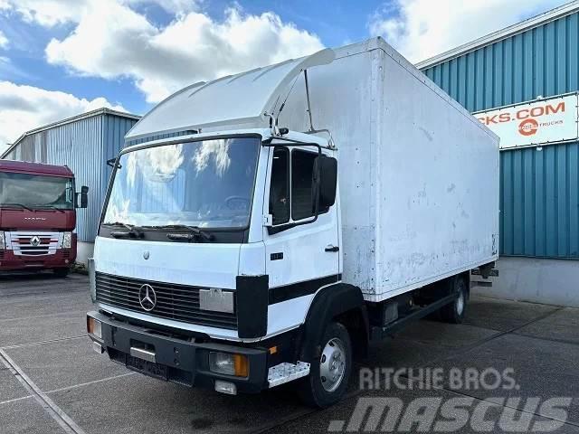 Mercedes-Benz LK 814 6-CILINDER WITH PLYWOOD BOX (FULL STEEL SUS Фургони