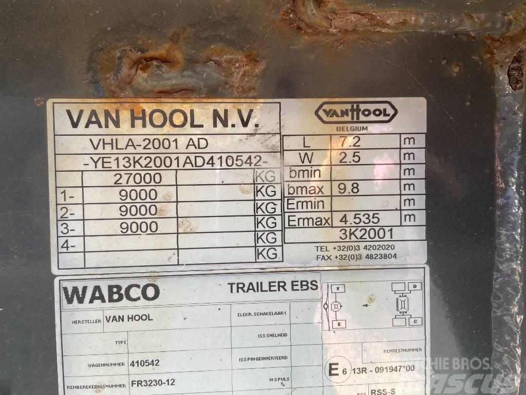 Van Hool 3K2001 Причепи для перевезення контейнерів