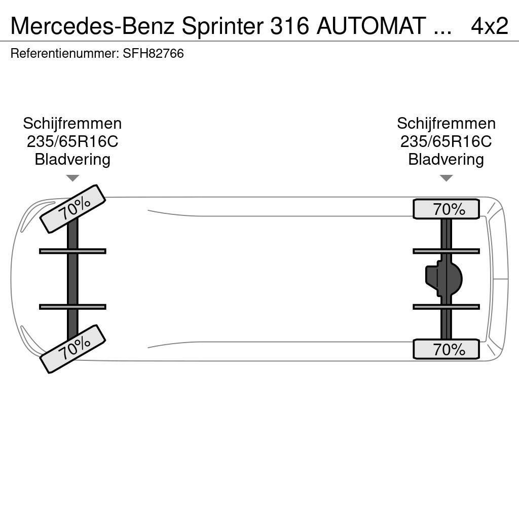Mercedes-Benz Sprinter 316 AUTOMAT / AIRCO / EURO 5 Фургони-самоскиди