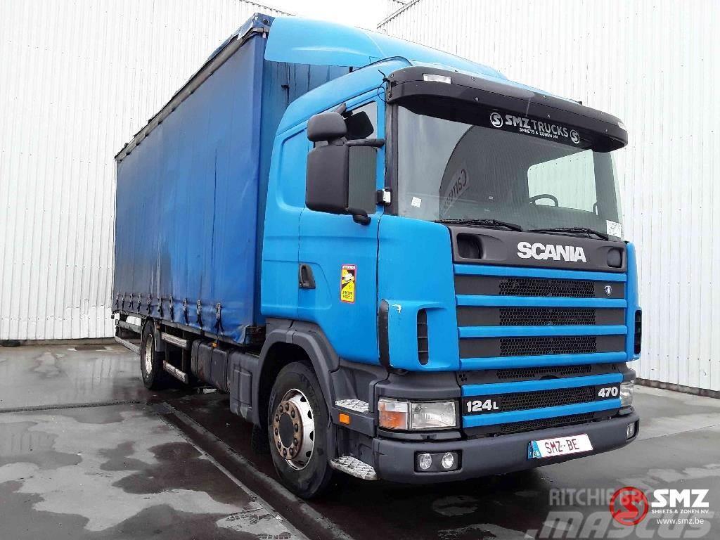 Scania 124 470 Тентовані вантажівки