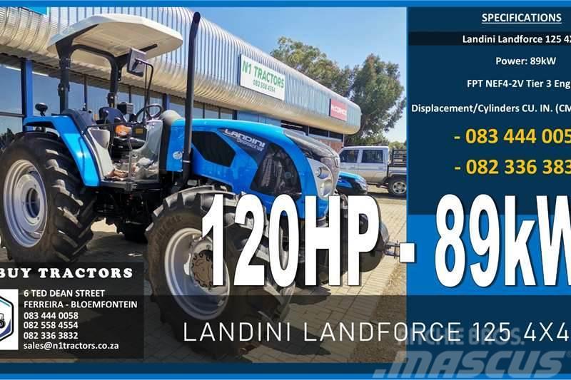 Landini Landforce 125 4WD Трактори