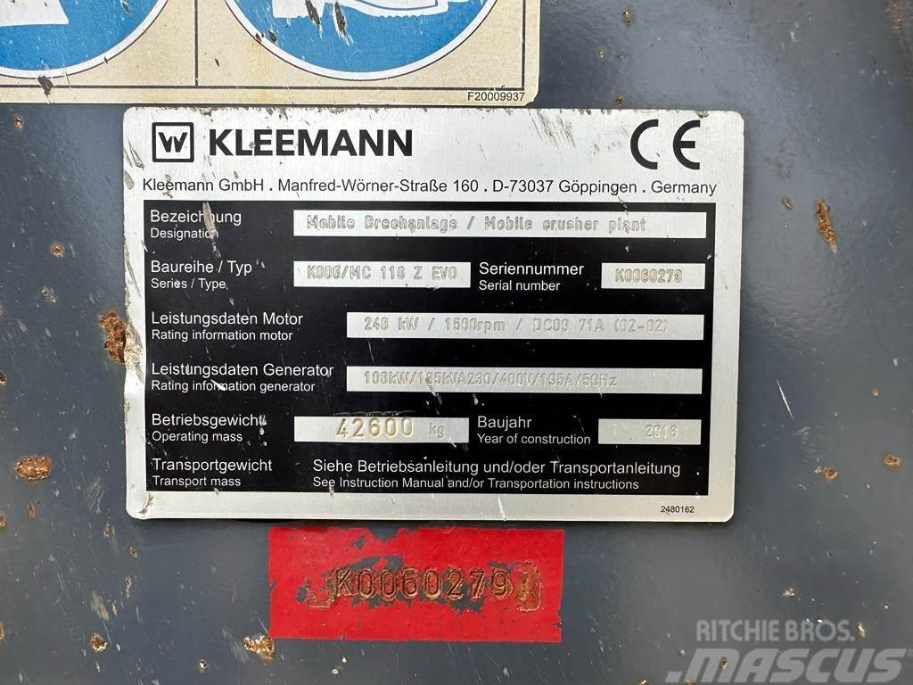 Kleemann MC110Z EVO Роздрібнювачі