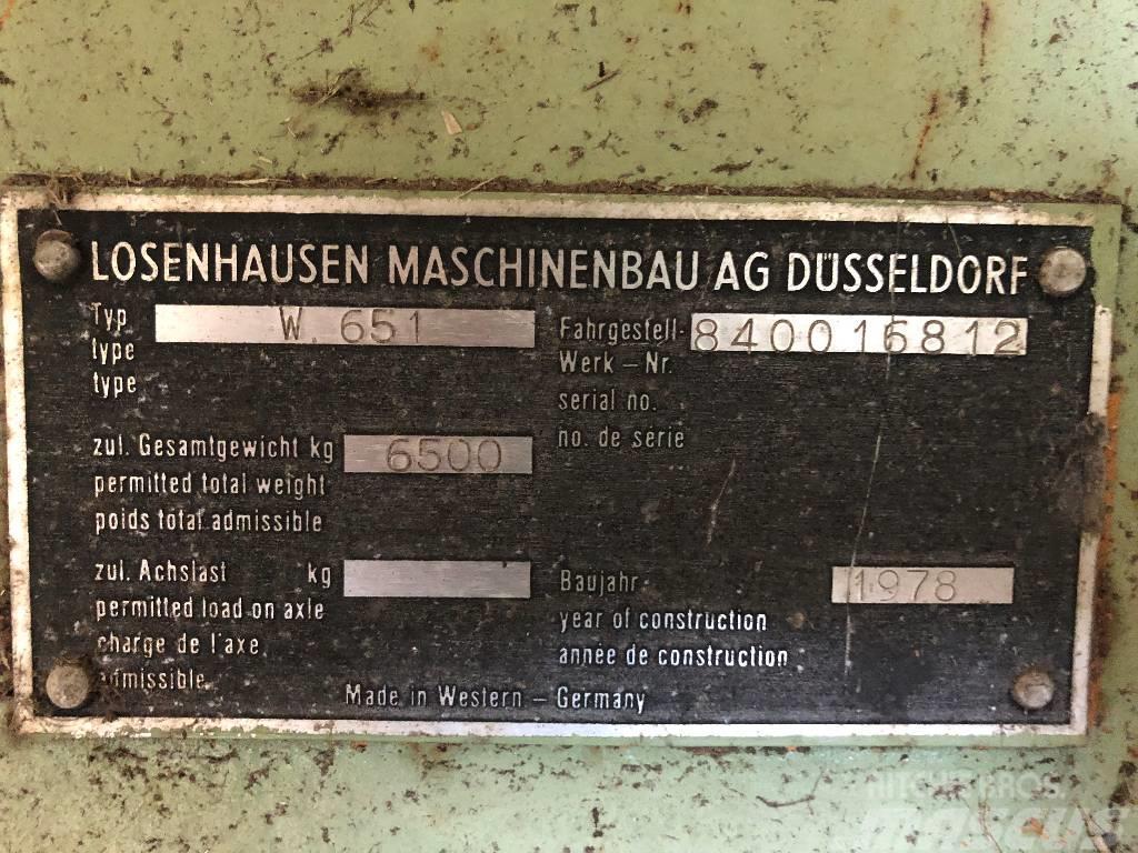 Losenhausen W 651 Ущільнювачі грунту