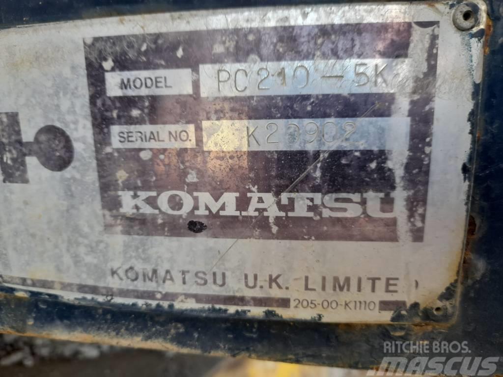 Komatsu PC 210-5 Гусеничні екскаватори