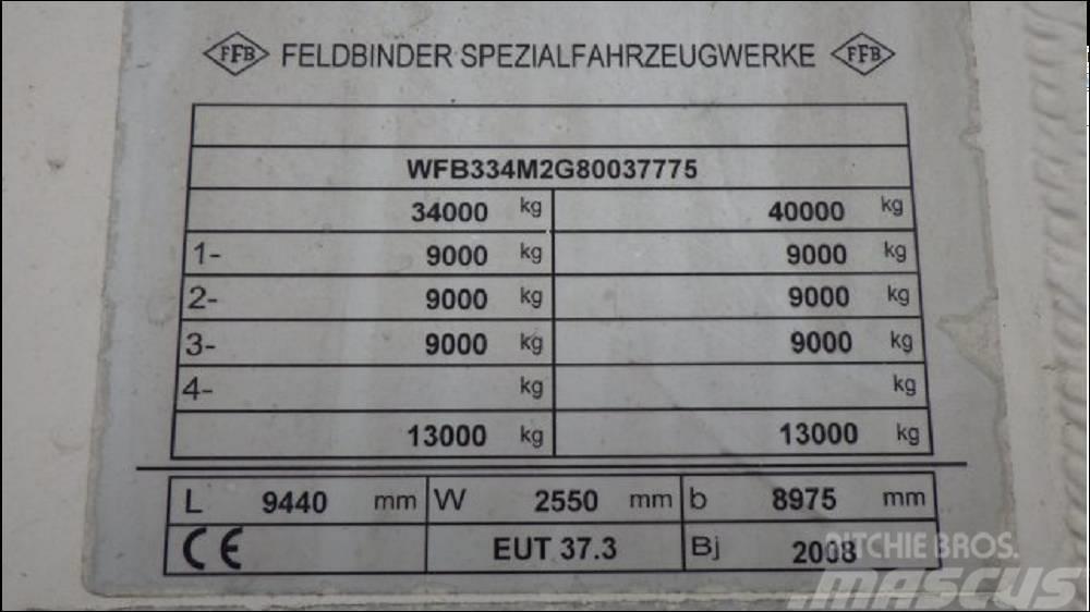 Feldbinder 334ME2 Причепи-цистерни