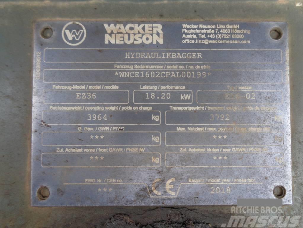 Wacker Neuson EZ36 Гусеничні екскаватори